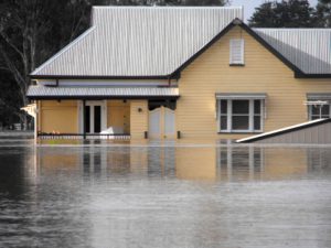 FLOODED HOME