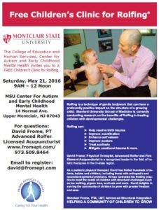 Children's Rolfing Clinic Flyer