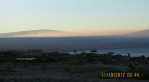 Volcanic air pollution on the Big Island